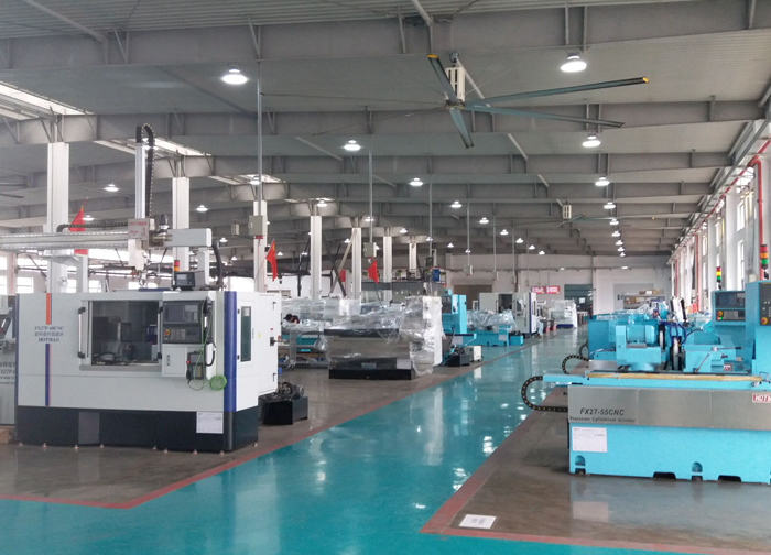 豪特曼數(shù)控外圓磨床生產(chǎn)車間 豪特曼數(shù)控外圓磨床生產(chǎn)車間